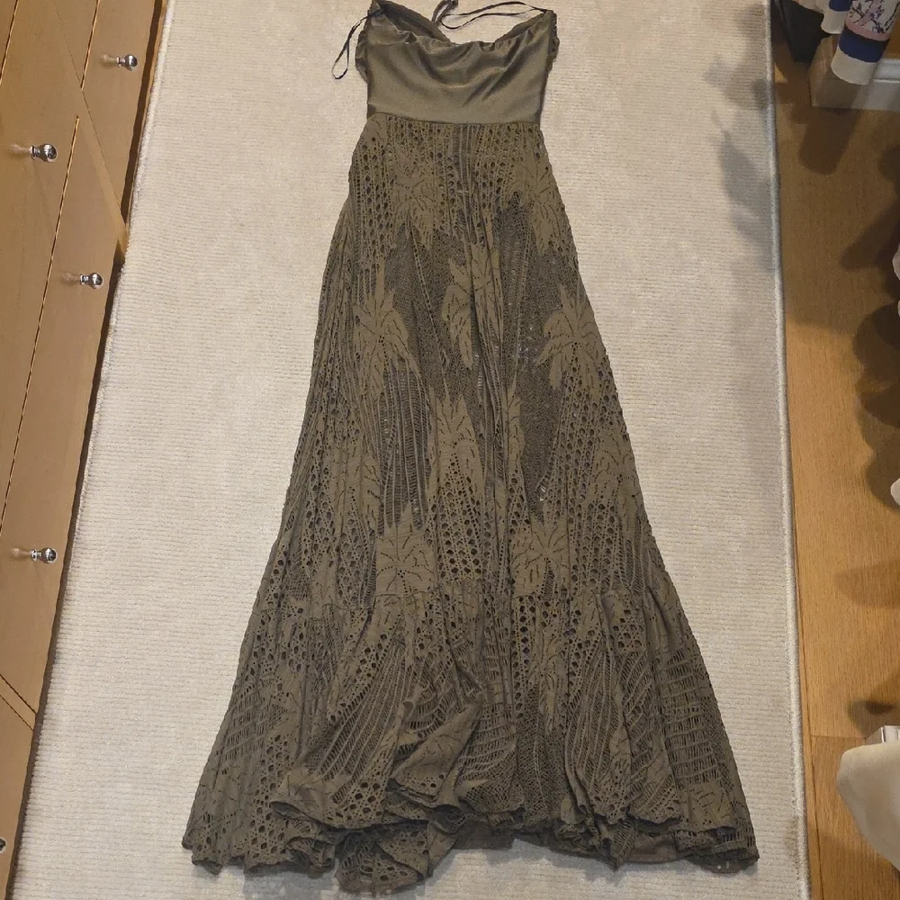 Patbo Olive Beach Dress, Brand New, Never Worn - Picture 5 of 6